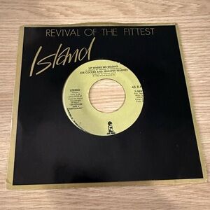 Joe Cocker 45 vinyl record - 1982 - An Officer and A Gentleman